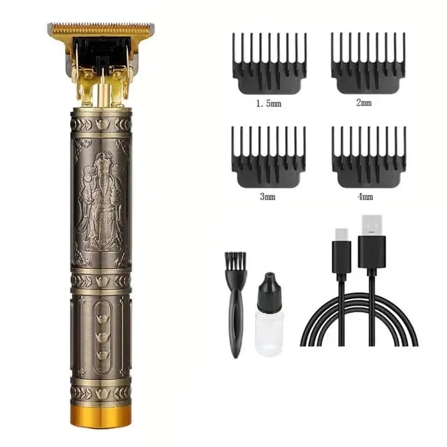 VINTAGE%20T9%20RECHARGEABLE%20Electric%20Hair%20CLIPPER%20Cutting%20Machine%20Professional%20Hair%20Barber%20Trimmer%20For%20Men%20T9%20Clipper%20Shaver%20CORDLESS%20-%20Image%202