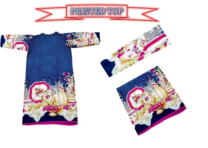 Girls%20&%20Women%20Fancy%20Printed%20Top%20,Kurti%20-%20Image%203