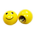 "Smile Emoji Pressure Stem Tire Valve Caps – High-Quality Wheel Rim Air Covers for Motorcycles, Scooters & Cars | Fun & Durable Design". 