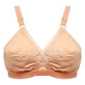 Pack of 2 Cotton Bras for Women Everyday Wear Non-Padded Soft & Comfortable  Stylish Undergarments for Girls & Ladies in Multiple Colors. 