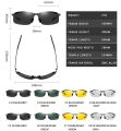Change Color Photochromic Sunglasses Men Polarized Chameleon Glasses Male Sun Glasses Day Night Vision Driving Eyewear Gafas. 