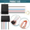 Touch Lamp Switch 2 Pack,Touch Lamp Control Module for Dimmable LED,Bulbs,Lamp Switch Replacement Kit with Wiring Caps. 