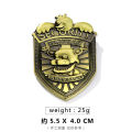 FNAF Security Guard Badge Freddy Fazbear's Night Guard In FNAF Costume Gifts for Kids Men Women and Fans. 
