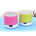 Mini Portable Bluetooth & Rechargeable Speaker with Light Supported SD Card - Multi Color. 