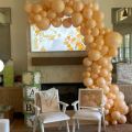 65pcs 10 inch Skin peach Pastel balloons Baby Shower Birthday Party Decorations Cream Peach Balloon Weddling Ceremony Anniversary Bridesmaid latex balloon. 