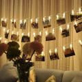 20 LED Photo Clip String Lights -- [ 3M fairy Light ] -- Photo Clips String Lights USB Powered Fairy Lights. 