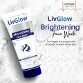 LIVGLOW Brightening Face Wash - 60ml - Unisex (Men & Women) For Brighter and Younger Look, Best & Original Face Wash. 