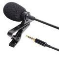 Latest Portable Mini Lavalier Microphone | Wired Microphone | Tie Collar Clip Microphone | 3.5 mm Plug Pin | Premium Sound Quality | Condenser Clip-on Mic | Easy To Carry | PC, Laptop And Camera Supported. 