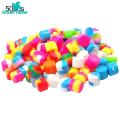 Elastic Silicone Storage Container Multi-use Silicone Storage Jars Non-stick Microwave Freezer Safe 50/20/10 Pcs Silicone Storage Containers. 