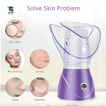 SAFETY SI 02- FACIAL STEAMER - STEAM INHALER FOR BLOCK NOSE & FACIAL USAGE 2 IN 1- PURPLE. 