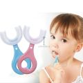 Baby Toothbrush Children's Teeth Cleaning Brush Kids U-Shaped Toothbrush Mouth Oral Cleaning Brush. 