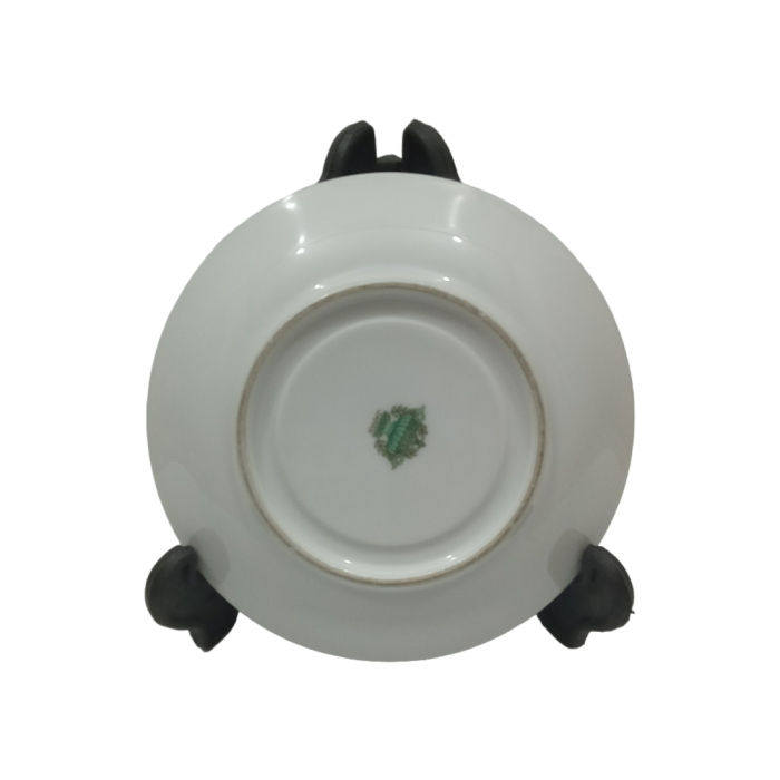 Vintage%20Narumi%20"Silver%20Pine"%20Plate%205.5%20Inch%20Diameter%20Approximately%20-%20Image%205