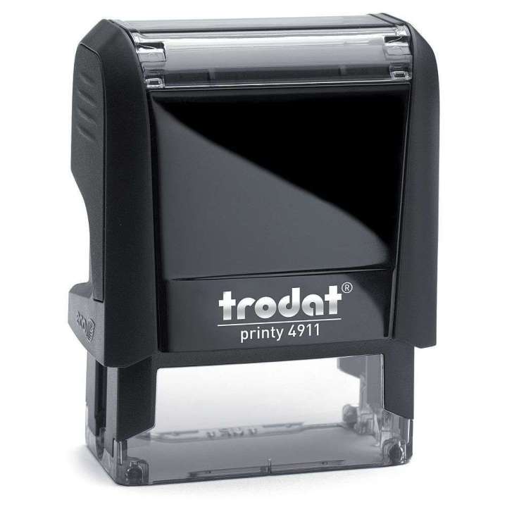Trodat 4911/4912 Self Ink Rubber Stamp. Automatic Rubber Stamp. High Quality Rubber Stamp.  Size: 38mmx14mm/47mmX18mm