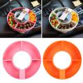 Car Snack Organizer 4-compartment Silicone Snack Ring for 40 Oz Cup ple Reusable Snack Container. 