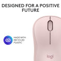 Logitech M240 Silent Bluetooth Wireless Mouse-Rose. 