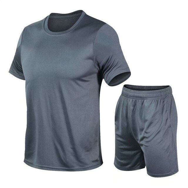Men's Dryfit Track Suit Shirt and Shorts