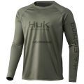 NEW HUK Fishing Apparel Men Fishing Clothing T Shirts Long Sleeve Sun Protection Uv Breathable Summer Fish Shirt Camisa De Pesca. 