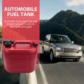 5L Car Fuel Tank Spare Plastic Petrol Gas Container for Car Travel. 