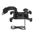 Mobile Phone Holder with USB Charger Bike Mobile Holder (Black) Bike Mobile Holder (Black). 