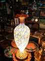 Camel skin lamps.... 32 inches height.... Vase shape ... / handicraft / Multani art / Handpainted/ Vip's Creation. 