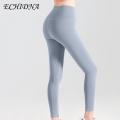 ECHIDNA Yoga Pants Sweat Absorption Seamless Lady Sports Trousers. 