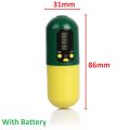 Medicine Box Timer with Storage Compartmet  When to take medicine Reminder Alarm. 