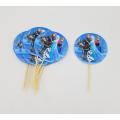FROZEN THEME CUPCAKE TOPPER - PACK OF 10 CUPCAKE TOPPERS - FROZEN CUPCAKE TOPPERS. 