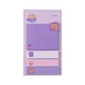 1 pack of 80 sheets cartoon bear cute index stickers Student office stationery notes Creative colorful little animal st. 