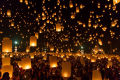 Pack of 5 Sky Lanterns Air Balloon light. 