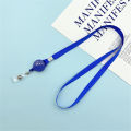 Id Lanyard Retractable Neck Strap Telescopic Badge Reel Clip Business Card Holder Doctor Nurse Anti-Lost Card Holder Keychain. 