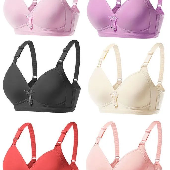 Plain Foam Padded Bras for Women adjustable Straps Non Wired Bra for Girls Soft Push up Brazer for Girls