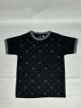 4Yrs - 8Yrs Black T-Shirt For Boys BTS51. 