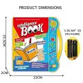 Intelligence Book Sound Book for Children, English Letters & Words Learning Book, Fun Educational Toys Activities with Numbers, Shapes Learning Book for Toddlers(E-Book). 