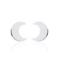 Cute Moon Stud Earrings For Women. 