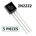 10PCS - 2N2222 NPN General Purpose Transistor TO-92. 