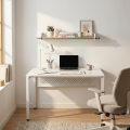 Openwood Minimal Wall-Mounted Shelf Modern Book Shalve. 