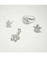 Locket Tops for Girls in Silver(Chandi). 