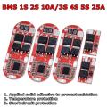 Bms 1s 2s 10a 3s 4s 5s 25a Bms 18650 Li-ion Lipo Lithium Battery Protection Circuit Board Module  Pcm 18650 Lipo Bms Charger. 