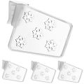 Refrigerator Shelf Dividers Anti-deformed Adjustable Refrigerator Pantry Separators. 