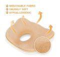 Head Shaper Pillow Memory Foam Newborn Infant baby Round Head  Breathable Ergonomic Cushion 0~18M. 