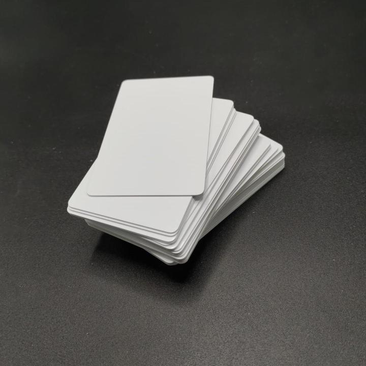 Blank PVC Cards CR80 Size Cards For Student card Membership card Photocopy card - Pack of 100