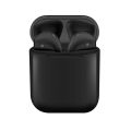 New inPods 12 True Wireless earbuds Stereo BT V5.0 Dual Air Buds PRo- Bluetooth Earphones ear buds with Power Bank For Android ios - Black. 