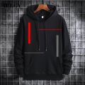 Hoodie For Men stripes Printed Kangaroo Hoodie Pocket Drawstring Pullovers Clothing Long Sleeves Export Quality Winter Wear. 