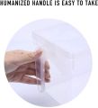 Buy Hot SALE Kitchen Food Storage Box, Fridge Storage Container with Lid and Handle, Plastic Clear Square Storage Box (Pack of 1) By New Royal Kitchen Traders. 