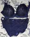 Fancy Single Padded Bra Set with Beautiful Bright Colors. 