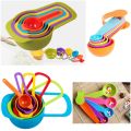 Pack of 10 Baking Tool Measuring Cup Measuring Spoon Set. 