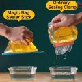 Plastic Bag Sealer Stick Food Storage Clips Stay Fresh Bag Sealer Sticks Convenience Bag Sealer For Kitchen. 