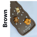 Infinix Note 10 – Cute Curl Silicone Fancy Girls Back Cover | Stylish Phone Case with 3D Mini Stickers for Kids & Ladies. 