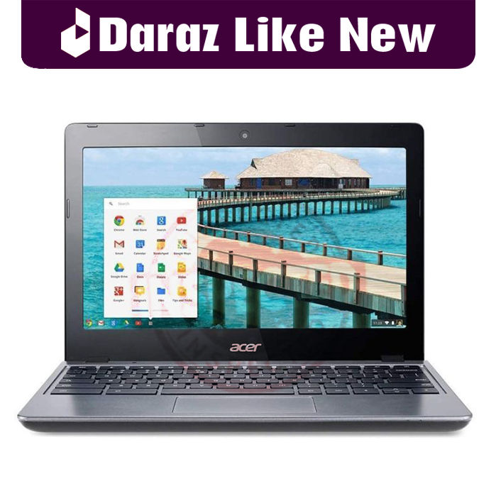Acer Chromebook C720P TOUCH SCREEN | 11.6 Inches | 4GB Ram | FREE BRANDED LAPTOP BAG | Windows Installed | BEST FOR KIDS & OFFICE USE | 100% Original Imported | With Adapter (Charger) | Daraz Like New Slightly Used | Loudspeaker | Low Price