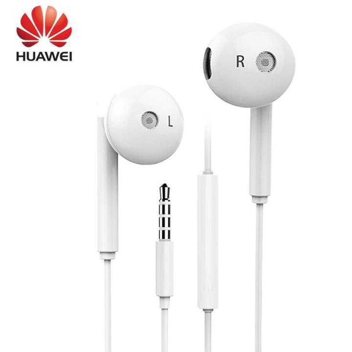 Huawei handsfree original gaming earphones high quality stereo sound deep bass wired handfree for calling with 3.5 mm jack and mic for all huawei mobile phones